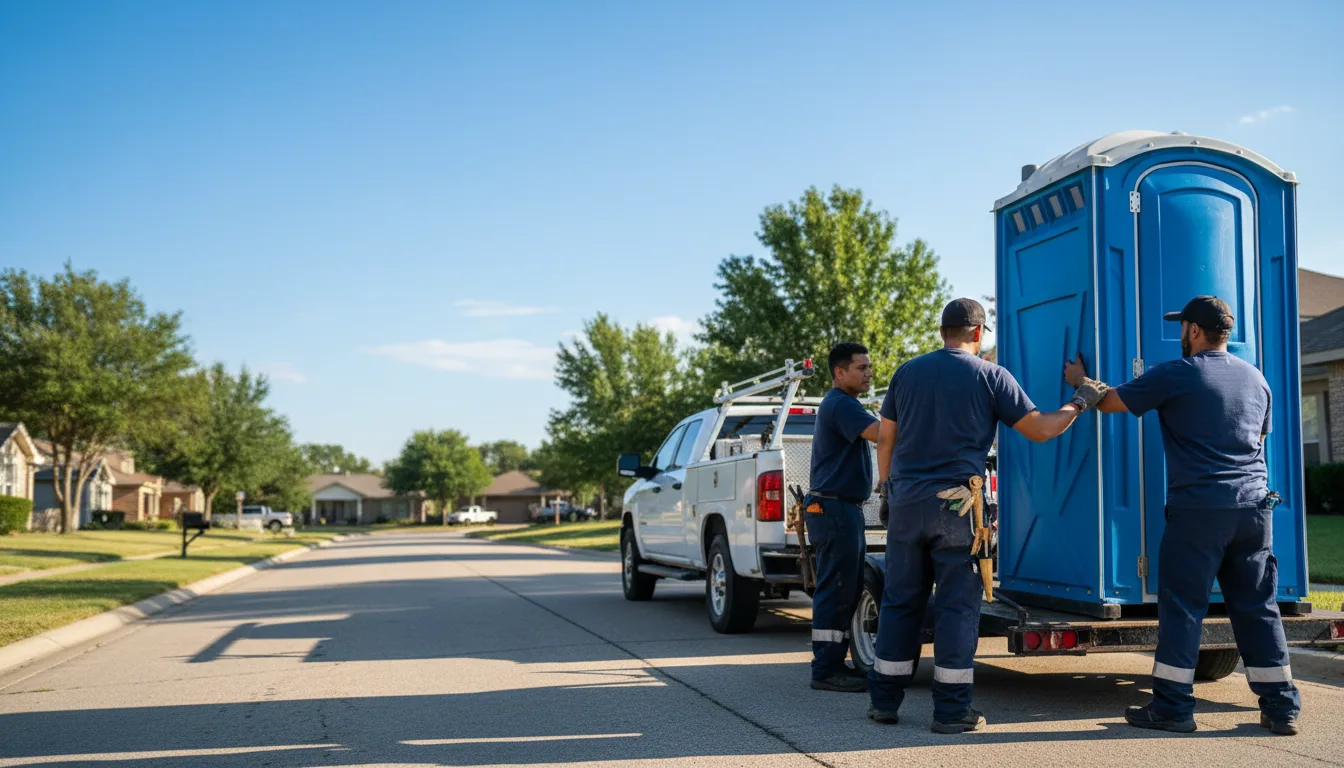 Portable Toilet Rental in Nolanville, TX near me